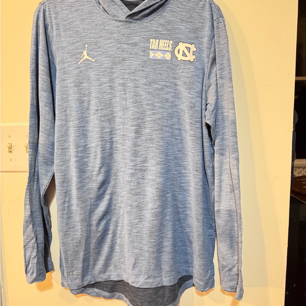 Blue Tar Heels Dri-fit Hoodie